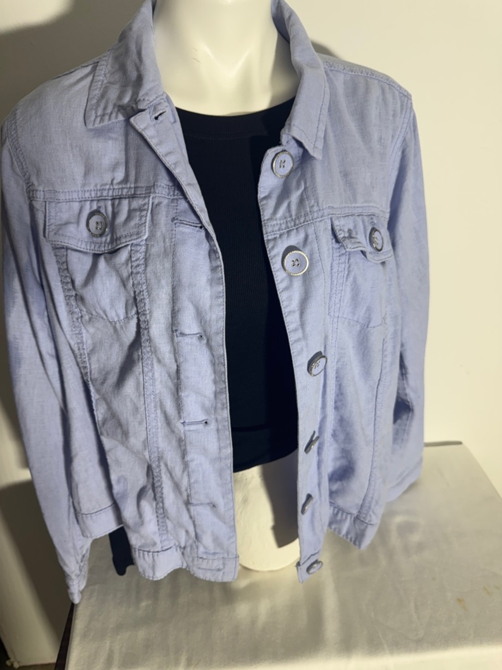 Relativity Light Lavender Jean Jacket